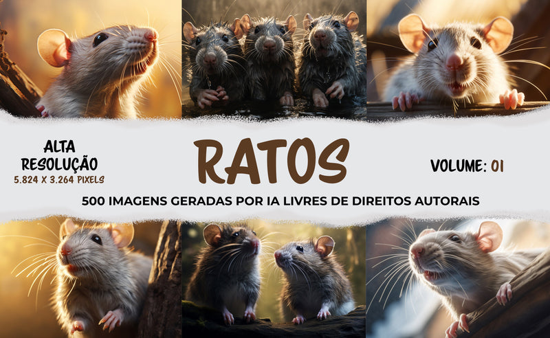 500 Fotos de Imagens de Ratos Geradas por IA em Alta Resolução e Livres de Direitos Autorais | loja123shop