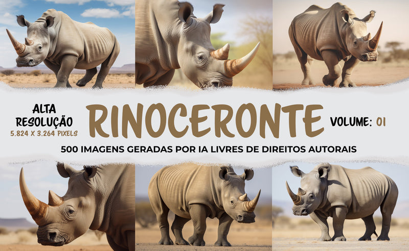 500 Fotos de Imagens de Rinocerontes geradas por IA e livres de Direitos Autorais em Alta Resolução | loja123shop