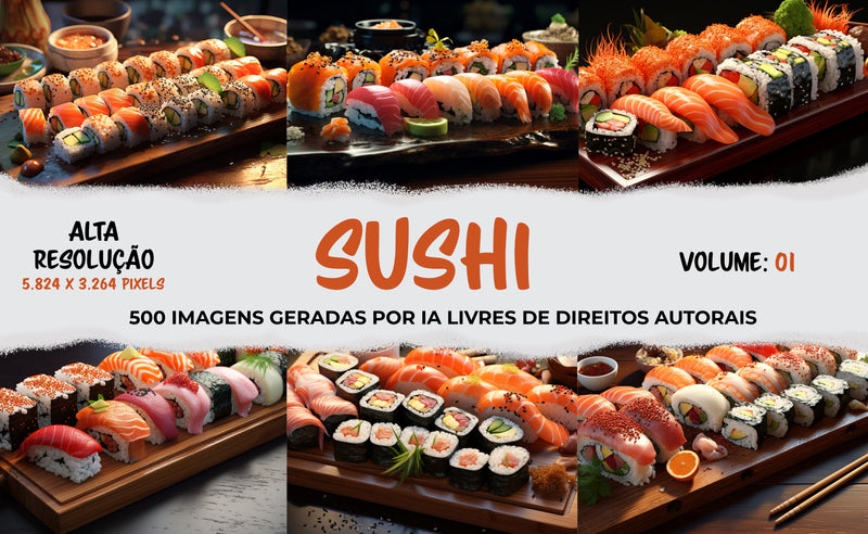 500 Fotos de Imagens de Sushi Geradas por IA em Alta Resolução e Livres de Direitos Autorais | loja123shop