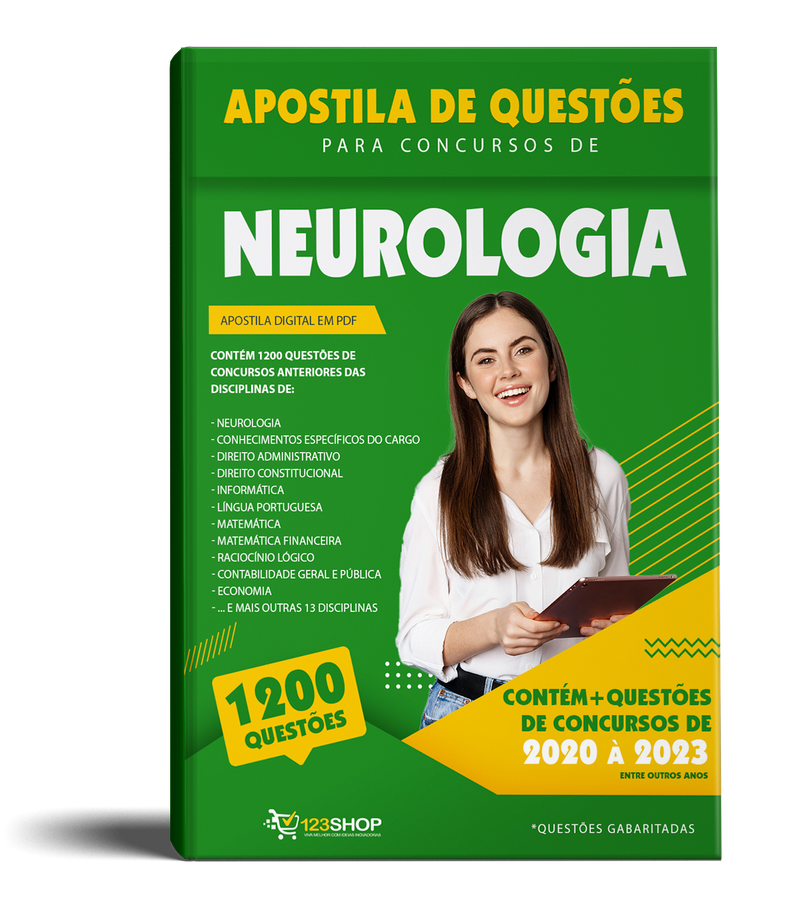 Simulado para Concursos de Neurologia - Mais de 1.200 Questões Gabaritadas