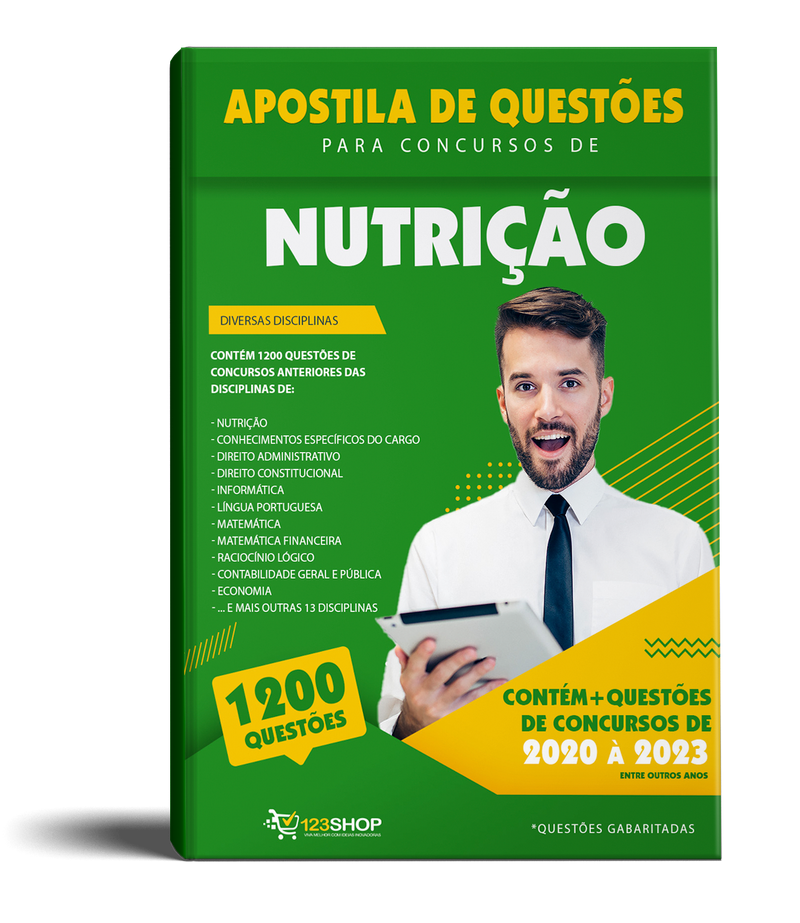 Simulado para Concursos de Nutrição - Mais de 1.200 Questões Gabaritadas