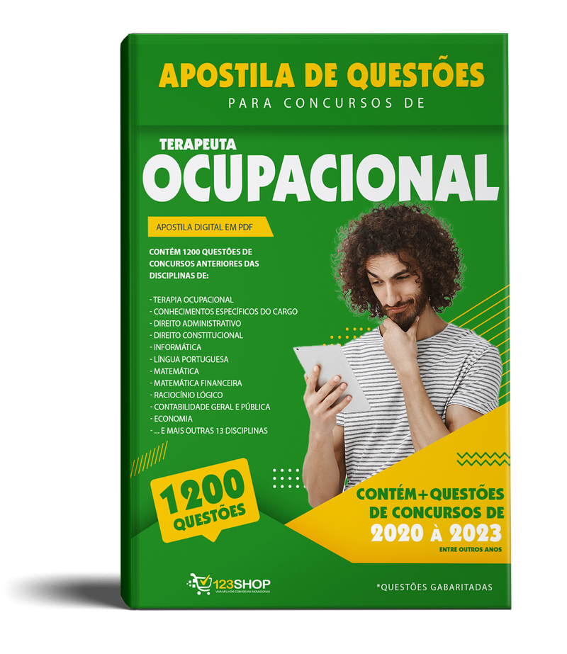 Simulado para Concursos de Terapeuta Ocupacional - Mais de 1.200 Questões Gabaritadas