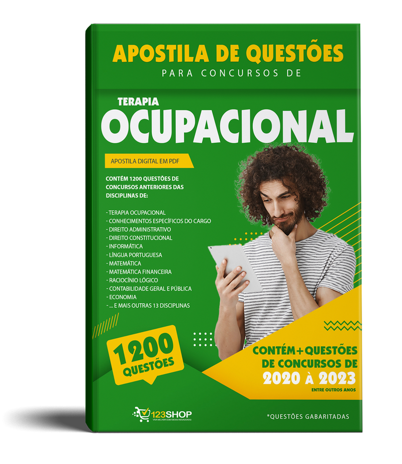 Simulado para Concursos de Terapia Ocupacional - Mais de 1.200 Questões Gabaritadas